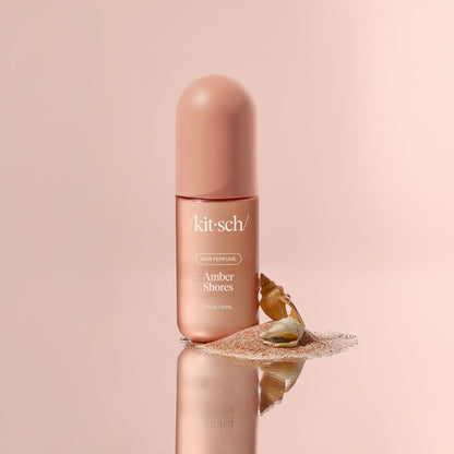 Kitsch Vanilla Vacation Duo styled in a lifestyle scene with both perfume bottles together